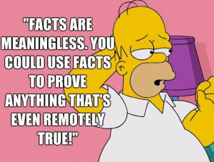 Cartoon simpsons quotes sayings facts tv quote