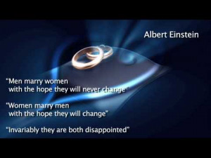 Albert Einstein quote about marriage | PopScreen