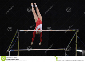 the uneven bars or asymmetric bars is an artistic gymnastics apparatus ...