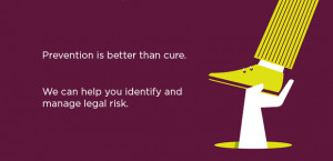 We can help you identify and manage legal risk