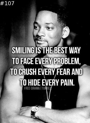 Will smith, celebrity, actor, quotes, sayings, smiling, problems