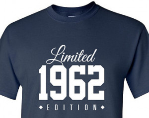 1962 Limited Edition 2015 53rd Birthday Party Shirt, 53 years old ...
