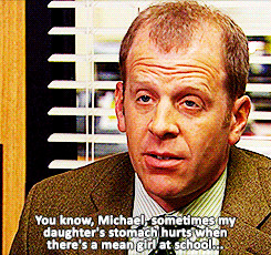 the office michael scott toby flenderson animated GIF