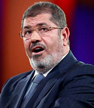 Mohamed Morsi Speaks During