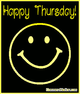 Just want to wish my SH friends a Happy Thursday!