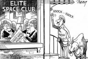 The cartoon was the art accompanying the Time's article “ India’s ...