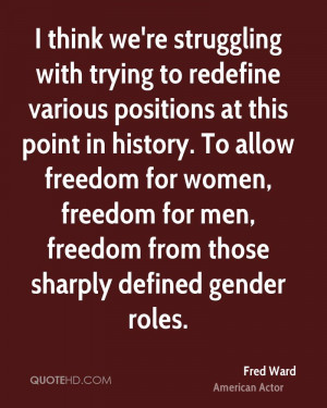 Gender Role Quotes