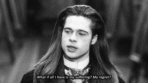 ... Pitt as Louis de Pointe du Lac in Interview With The Vampire (1994