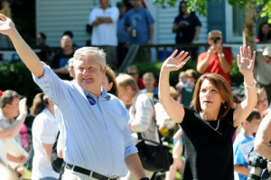 Marcus and Michelle Bachmann. Is that wrist a little limp?