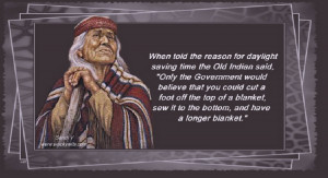 Old Indian Wisdom (click on picture to read words)