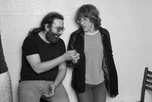 Jerry Garcia and Paul Kantner