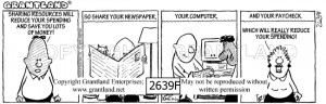 cost savings cartoons 2639F