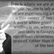 Bill Hicks: We are Experiencing a Reality Based on a Thin Veneer.