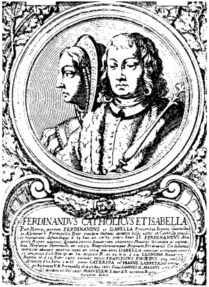 king ferdinand and queen isabella of spain their marriage in 1469 ...