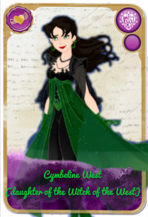 Ever After High Oc Card - Cymbeline West by KariaHearts56789