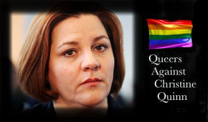Quinn Christopher Jackson Christine quinn betrays gays,