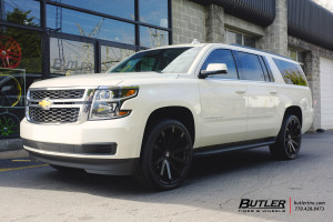 Chevy Suburban Black Rhino Traverse Rims