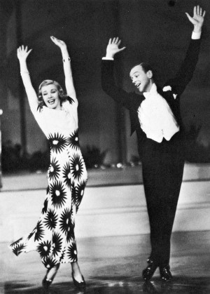Ginger Rogers And Fred Astaire Quote Beside being fred astaire's