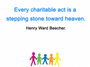 Acts of Charity Printable Quotes