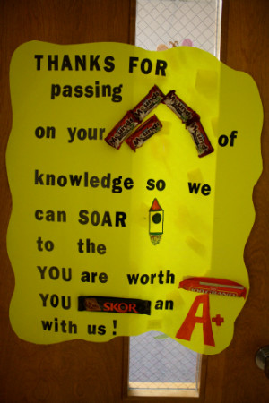 Teacher Appreciation Door Decoration Ideas