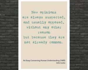 Philosophy art - John Locke inspira tional quote - educational poster ...