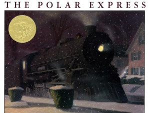 ... Polar Express , Chris Van Allsburg's 1985 picture book, rises on the