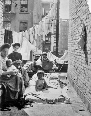 New York Tenement Lewis Hine