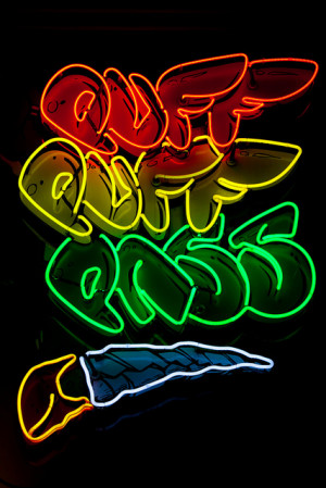 ... that you take two puffs of a joint or blunt and pass it to the left