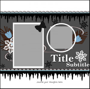 Winter Icicle Template For...