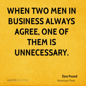 Ezra Pound Men Quotes