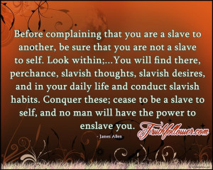 Before complaining