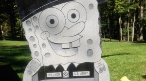 SpongeBob SquarePants gravestone removal angers Iraq war veteran's ...