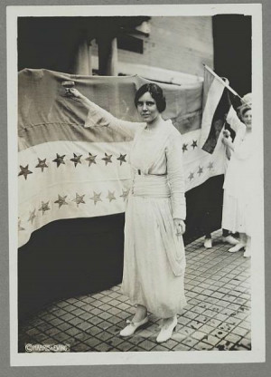 Alice Paul, the 28 year-old powerhouse behind the 1913 Woman Suffrage ...