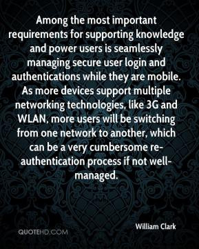Among the most important requirements for supporting knowledge and ...