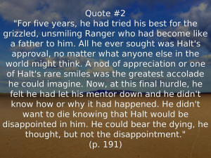 Ranger 39 s Apprentice Quotes