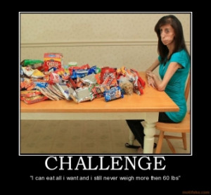 challenge i can eat all i want and i still