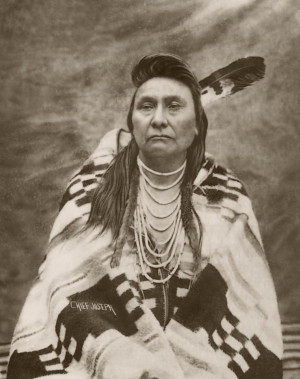 Perce Chief Joseph, one of the most famous tribal leaders in American ...