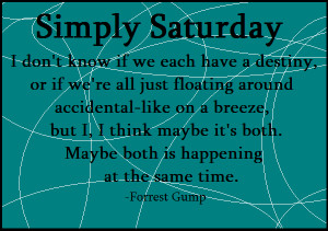 Response » Tagged with: destiny , forrest gump , movie lines