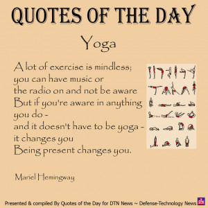 Quotes of the Day MARCH 26 2012 Funny Yoga Quotes