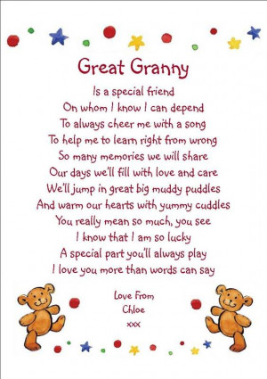 great grandma quotes poems great grandma quotes poems dedicated to my ...