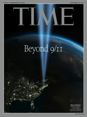 ABOVE : the issue's front cover (also featured in our 9/11 Gallery ...