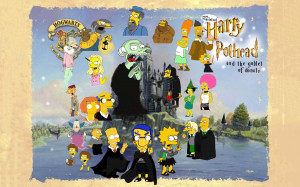 Harry Potter The Simpsons Bart Simpson Lisa Simpson Mr_ Burns Marge ...