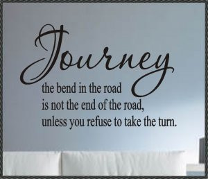 Vinyl Wall Words Quotes Sayings Decals Journey definition