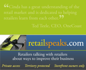 Sign up for RSS feed Follow me on Twitter Sign up for RetailSpeaks ...