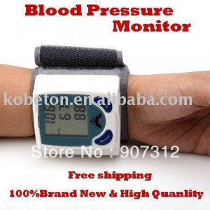 ... -Home-Digital-Wrist-Blood-Pressure-Monitor-Heart-Beat-Meter
