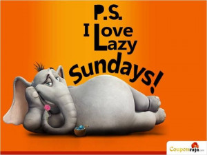 Love Lazy #Sunday! #SundayQuote #Funny