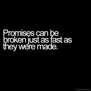 broken promises quotes