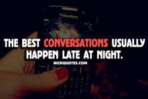 Time Quotes | Best Conversation Happen Late Night Time Quotes | Best ...