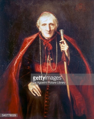 Portrait Of John Henry Newman Oil On Canvas United Kingdom 19th ...