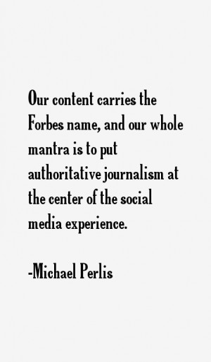 Michael Perlis Quotes & Sayings